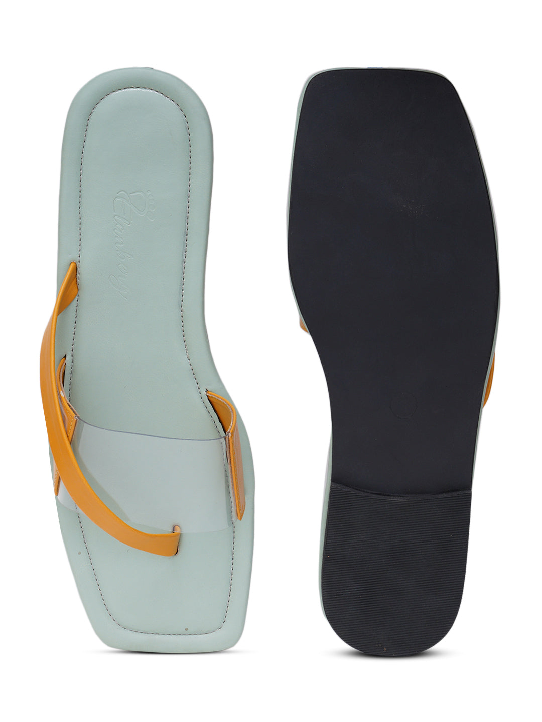 Dual Tone Transparent Flat- Ochre