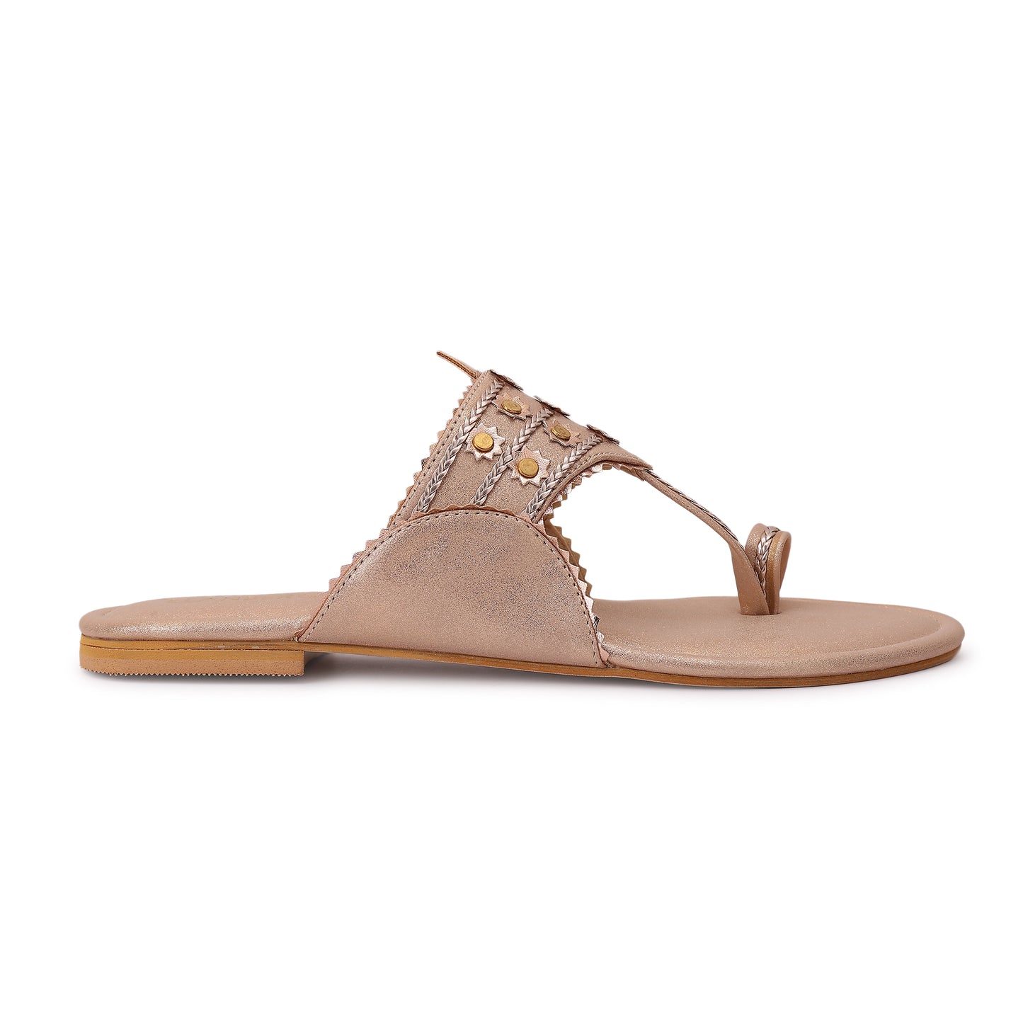 Arunika Kohlapuri Flat- Rose Gold