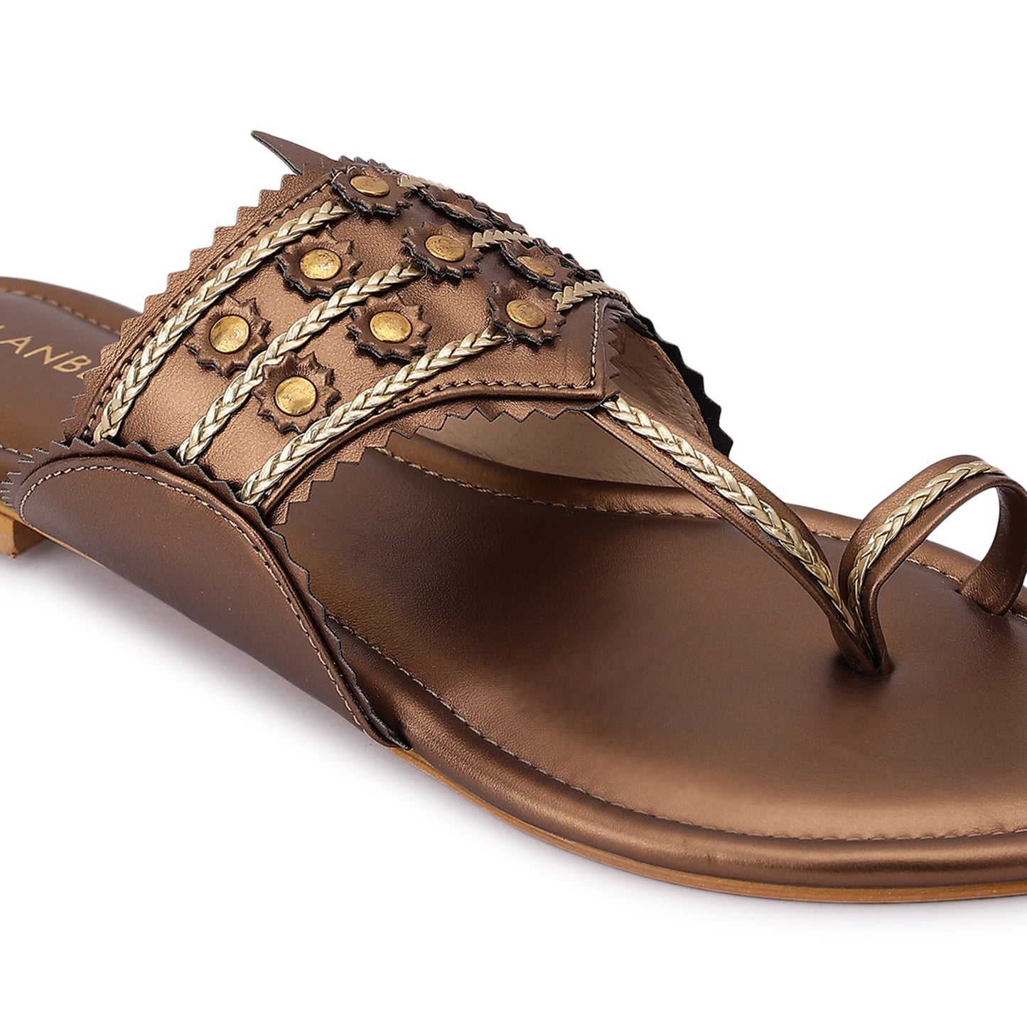 Kanakini Kohlapuri Flat- Antique