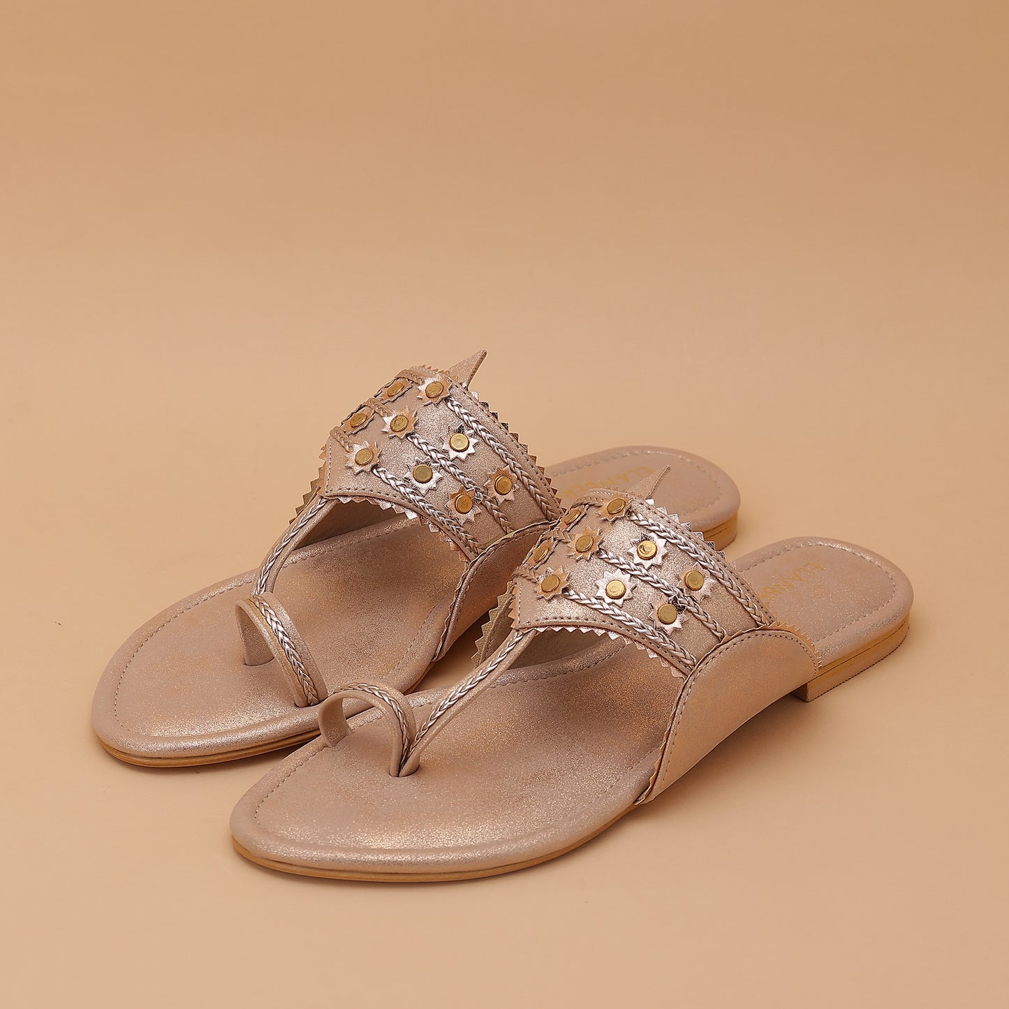 Arunika Kohlapuri Flat- Rose Gold