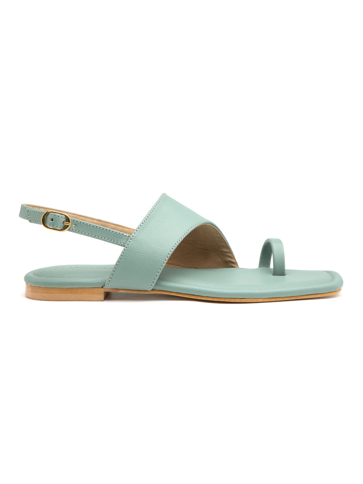 Mintara - Women’s Mint Green Slingback Toe (Loop Sandals)