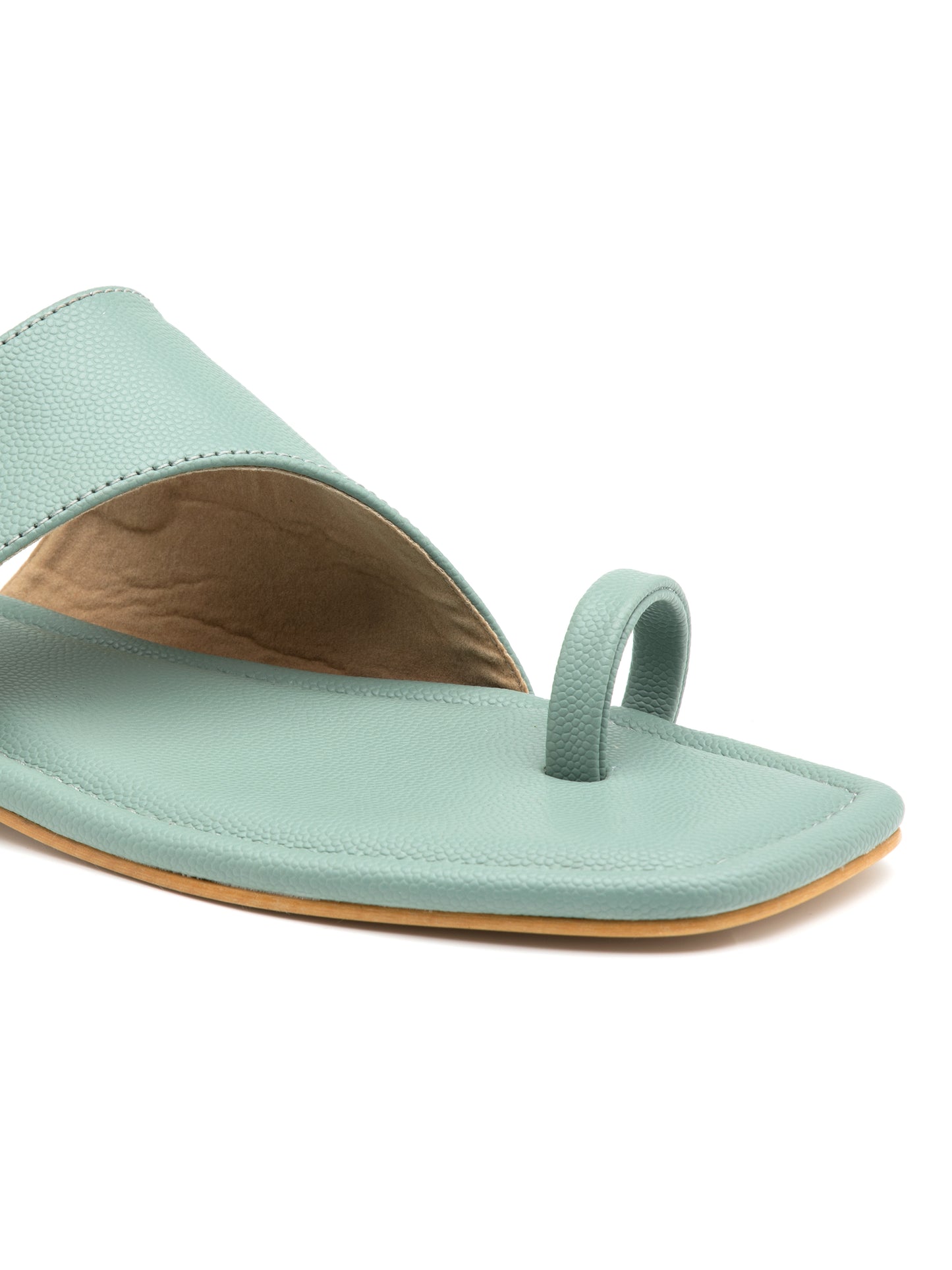 Mintara - Women’s Mint Green Slingback Toe (Loop Sandals)