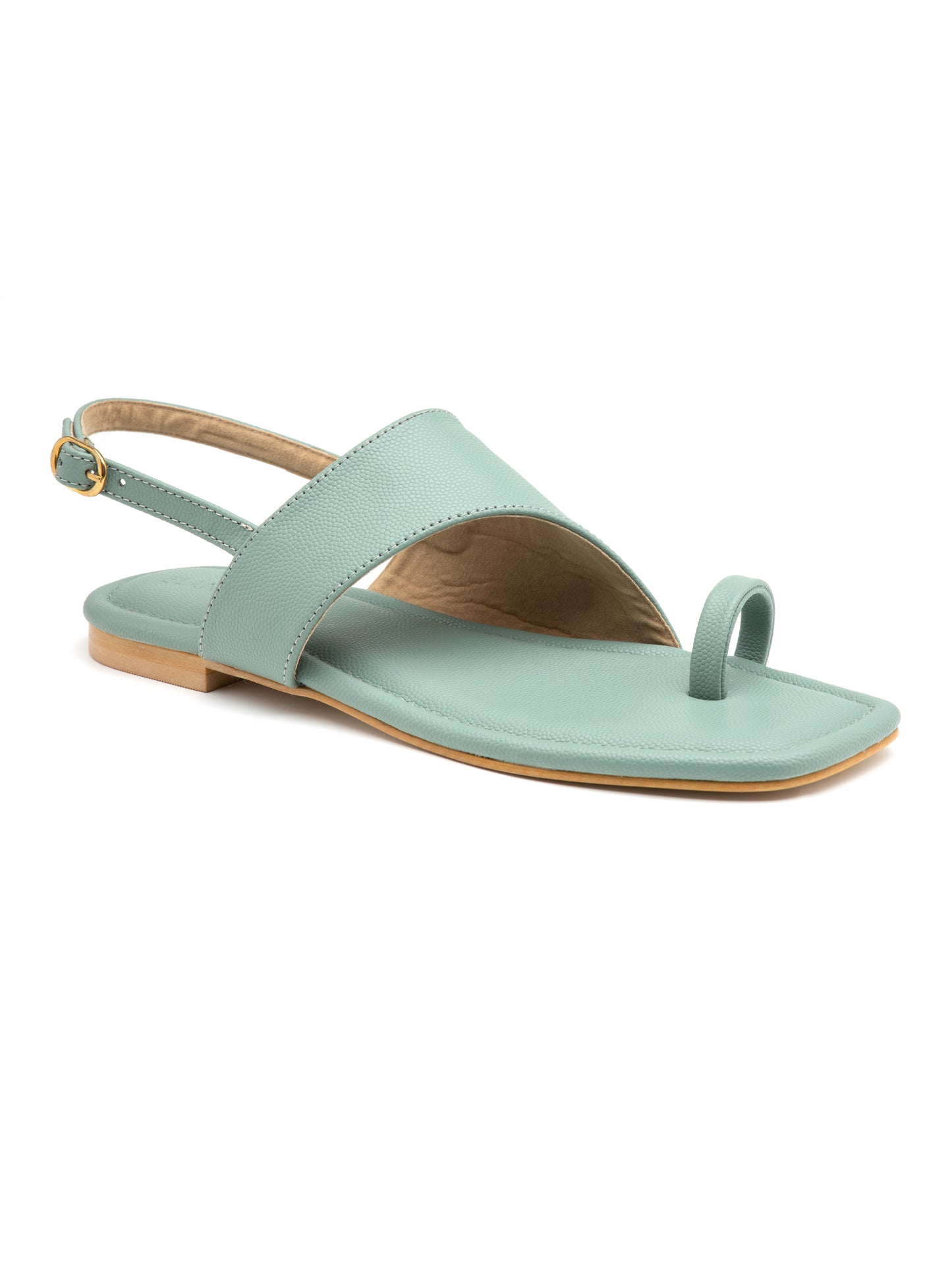 Mintara - Women’s Mint Green Slingback Toe (Loop Sandals)