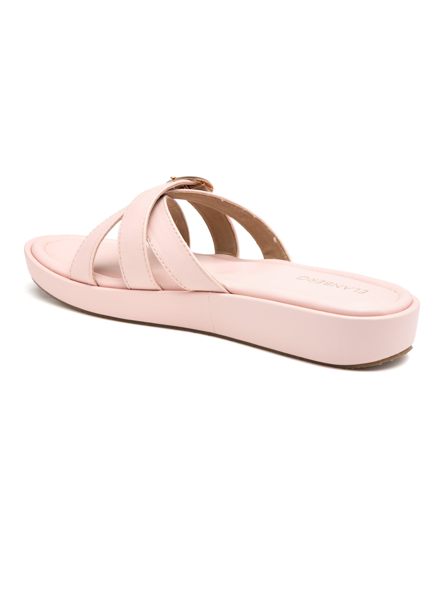 Petalyn - Pastel Pink Buckle Strap Platform Heel (Minimal Chic Edition)