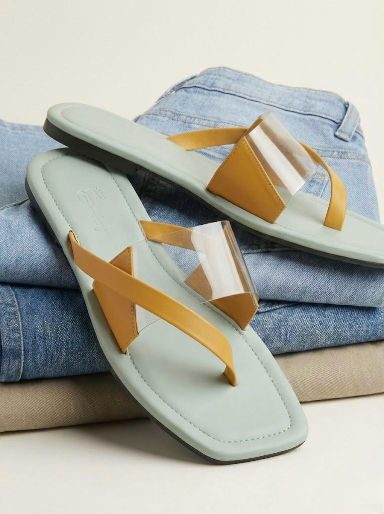 Dual Tone Transparent Flat- Ochre