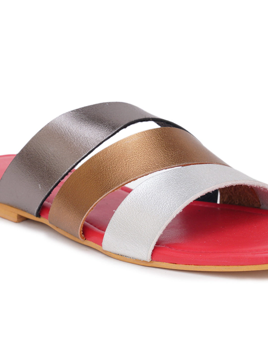 ELANBERG Multi Fashion Synthetic Leather  Flats