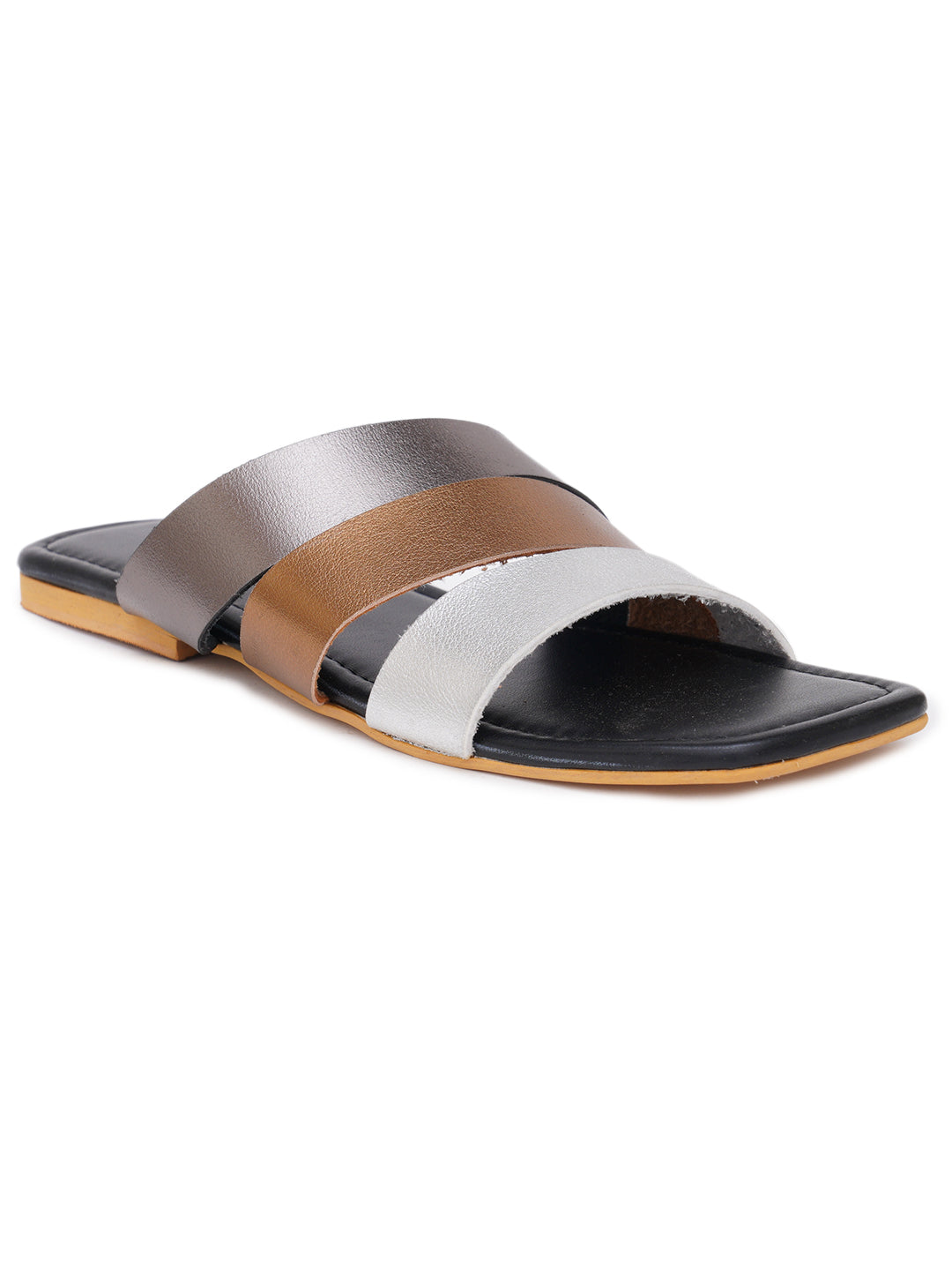 ELANBERG Multi Fashion Synthetic Leather  Flats