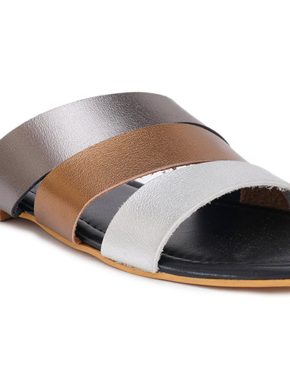 ELANBERG Multi Fashion Synthetic Leather  Flats