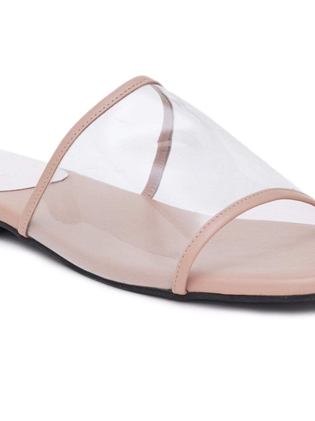 ELANBERG Pink Fashion Synthetic Leather Slip-On Flats Summer ELANBERG 