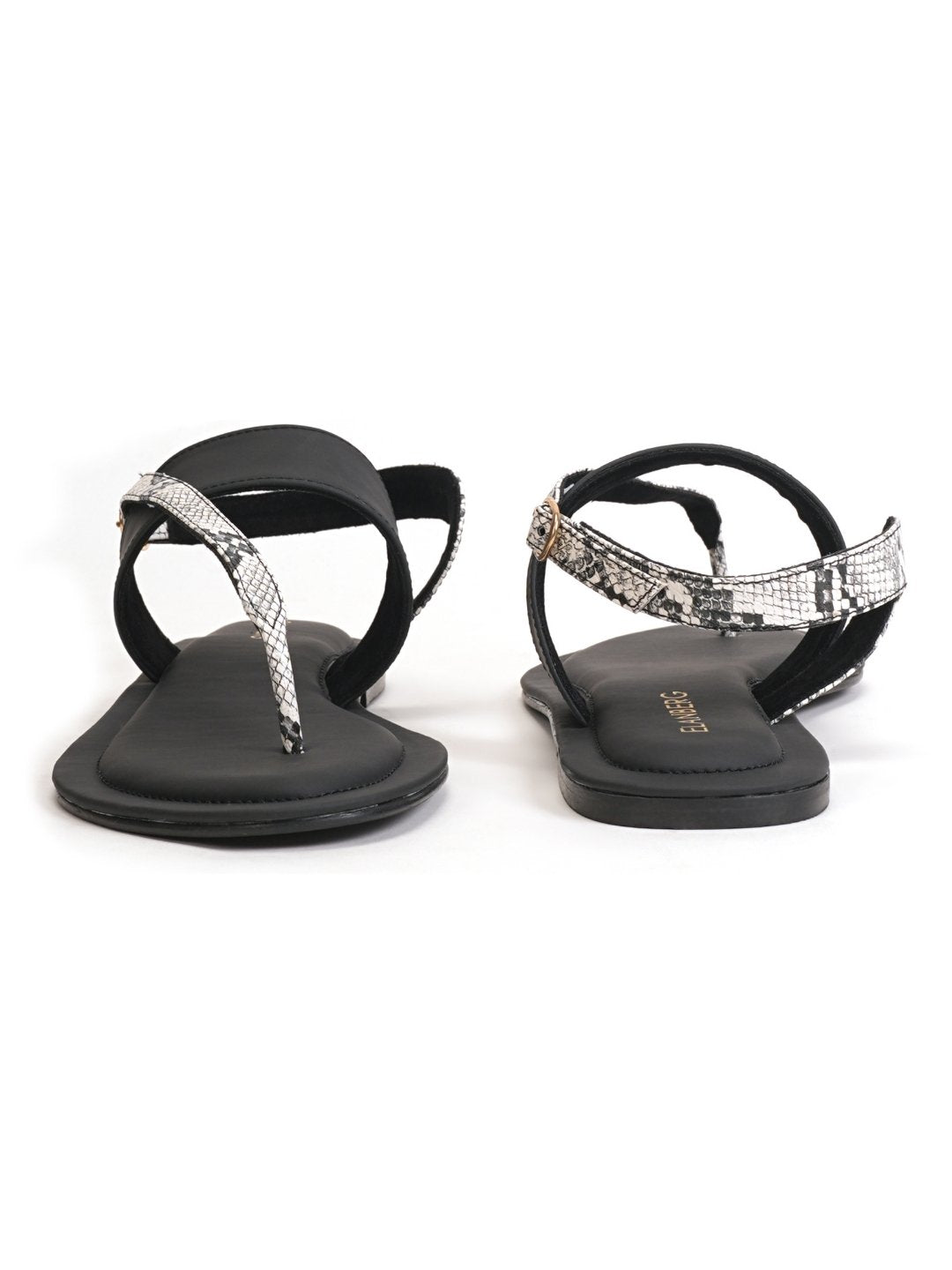 Onyra Luxe Thong Sandal- Black