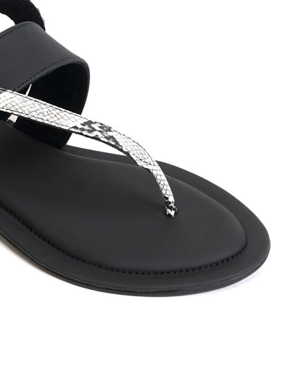 Onyra Luxe Thong Sandal- Black