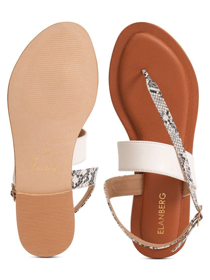 Sahara Luxe Thong Sandal- Ivory