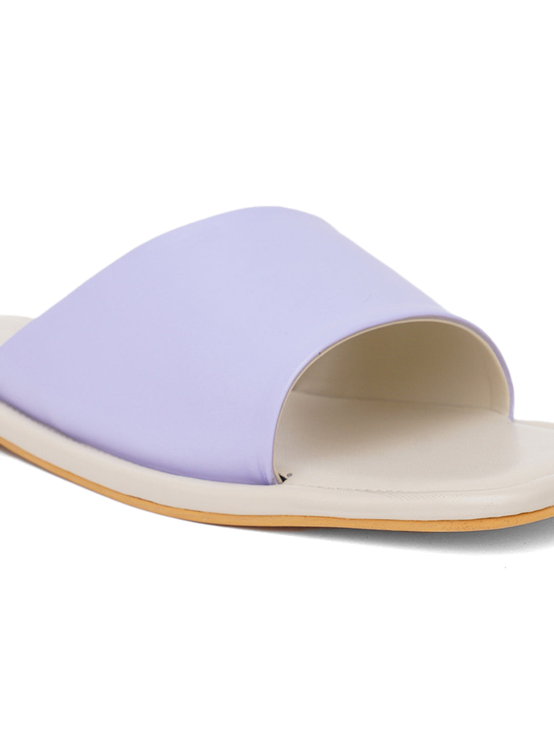 ELANBERG Blue Fashion Synthetic Leather  Flats